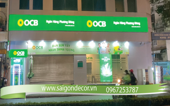 Sài Gòn Decor thi công trang trí quảng cáo, tổ chức sự kiện, trang trí nội thất. Liên hệ: 0967253787